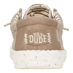 Wally Youth Stretch Sox - Walnut -Hey Dude Store 42072 267 WALLYYSTRETCHMESH WALNUT BACK conversion1