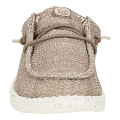 Wally Youth Stretch Sox - Walnut -Hey Dude Store 42072 267 WALLYYSTRETCHMESH WALNUT FRONT conversion1