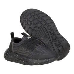 Sirocco Play Youth Varsity - Black/Black -Hey Dude Store 42104 060 SIROCCOPLAYYVARSITY BLACKBLACK PAIR BOTTOM 1