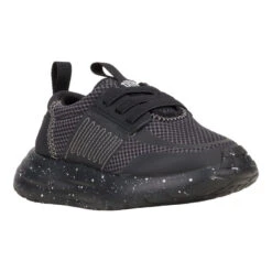 Sirocco Play Toddler Varsity - Black/Black -Hey Dude Store 42105 060 SIROCCOPLAYTDVARSITY BLACK BLACK RIGHT 3QTR conversion1