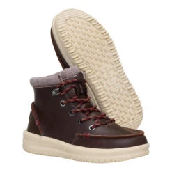 Bradley Youth Classic - Cocoa -Hey Dude Store 42139 204 BRADLEYYCLASSIC COCOA PAIR BOTTOM conversion1