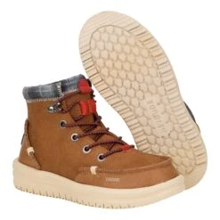 Bradley Youth Classic - Cognac -Hey Dude Store 42139 21N BRADLEYYCLASSIC COGNAC PAIR BOTTOM