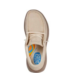 Wendy Comf Suede - Blush -Hey Dude Store 42641 684 WENDY X SUEDE BLUSH RIGHT TOP conversion1