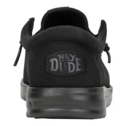 Wally Work Wide - Triple Black 13 Wally Work Wide - Triple Black -Hey Dude Store 42699 0WC WALLYWORKWIDE TRIPLEBLACK BACK