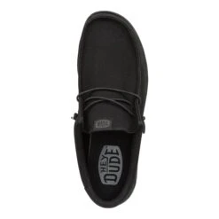 Wally Work Wide - Triple Black 14 Wally Work Wide - Triple Black -Hey Dude Store 42699 0WC WALLYWORKWIDE TRIPLEBLACK TOP
