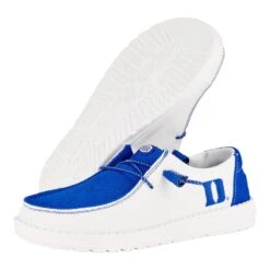 Wendy Duke - Duke Blue/White -Hey Dude Store 42765 4A1 WENDY COLLEGIATE DUKE LEFT PAIR BOTTOM