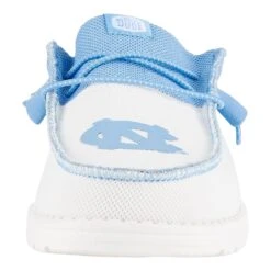 Men's Wally Tri UNC - UNC White/Blue -Hey Dude Store 42766 16S WALLY TRI COLLEGIATE UNIVERSITY OF NORTH CAROLINA LEFT FRONT