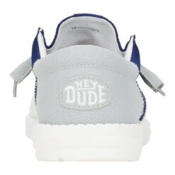 Men's Wally Tri Penn State - Penn State Navy/Grey -Hey Dude Store 43049 412 WALLYTRIPENNSTATE NAVYWHITE BACK