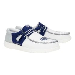 Men's Wally Tri Penn State - Penn State Navy/Grey -Hey Dude Store 43049 412 WALLYTRIPENNSTATE NAVYWHITE PAIR 1