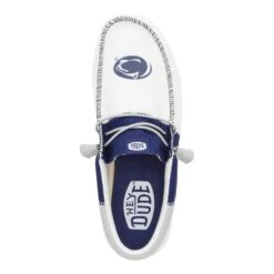 Men's Wally Tri Penn State - Penn State Navy/Grey -Hey Dude Store 43049 412 WALLYTRIPENNSTATE NAVYWHITE TOP 2