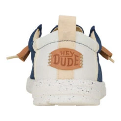 Wally Craft Linen - White/Sargasso Blue 16 Wally Craft Linen - White/Sargasso Blue -Hey Dude Store 43086 4UA WALLYSUMMERLINEN SARGASSOBLUE WHITE BACK conversion1