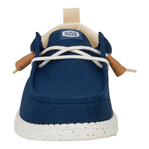 Wally Craft Linen - White/Sargasso Blue 7 Wally Craft Linen - White/Sargasso Blue - Image 5