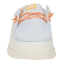 Wally Boardshort - White/Ancient Blue/Egret -Hey Dude Store 43090 1SS WALLYBOARDSHORT WHITE ANCIENTBLUE EGRET FRONT conversion1