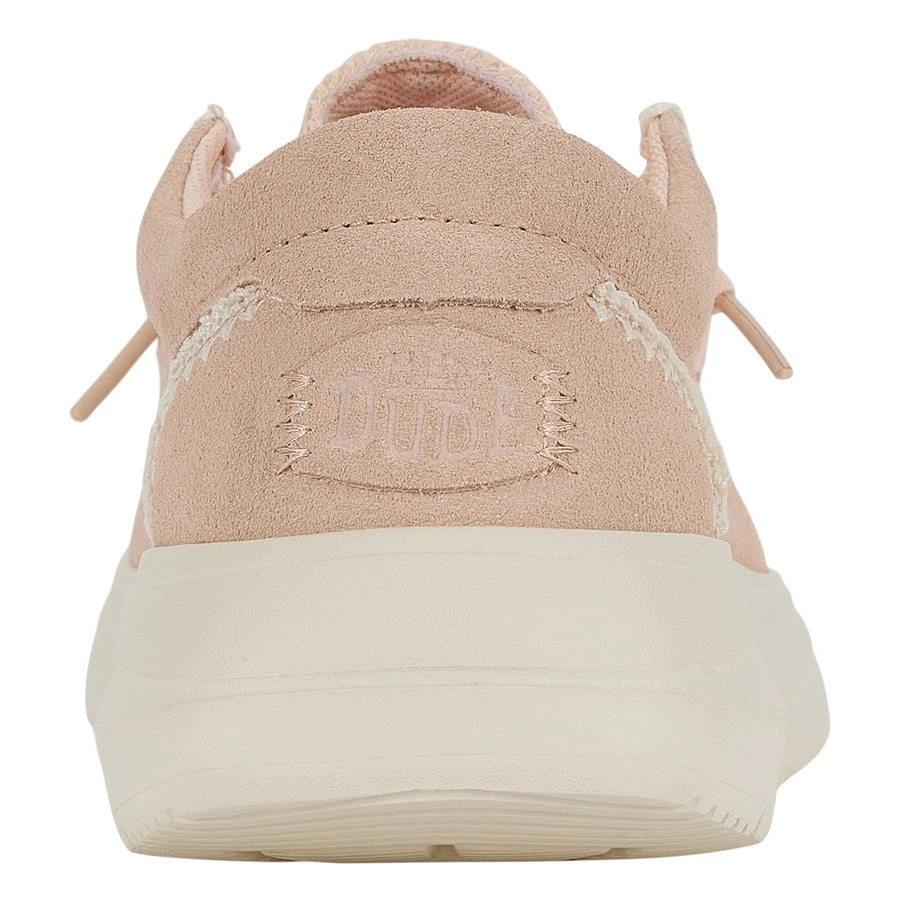 Wendy Comf Suede Crochet - Pale Pink/Multi 8 Wendy Comf Suede Crochet - Pale Pink/Multi - Image 6