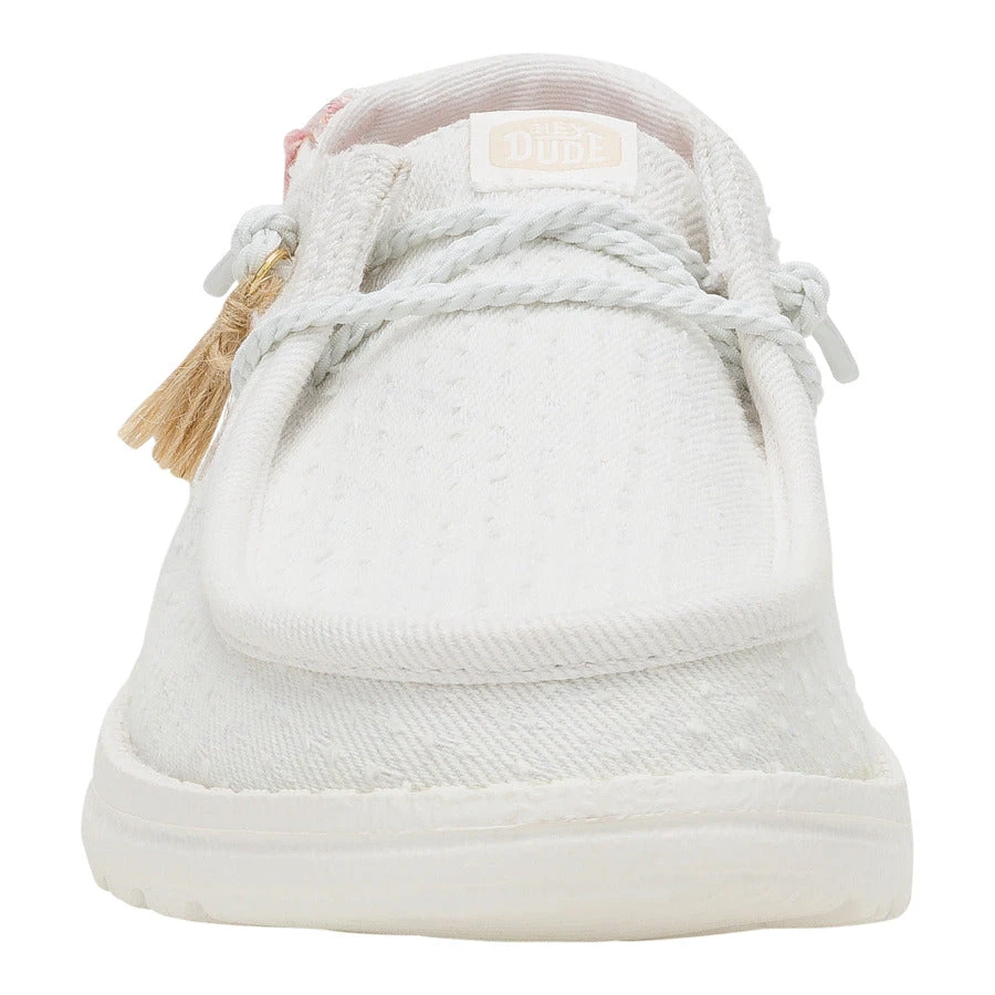 Wendy Perf Canvas - White 6 Wendy Perf Canvas - White - Image 4