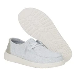 Wendy Eyelet - Ancient Blue -Hey Dude Store 43128 4TR WENDYEYELET ANCIENTBLUE PAIR BOTTOM