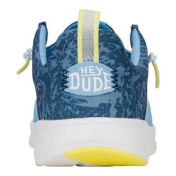 Wally Hey2O Active - Sargasso Blue/Alaskan Blue -Hey Dude Store 43146 4VU WALLYHEY2OACTIVE SARGASSOBLUE ALASKANBLUE BACK conversion1