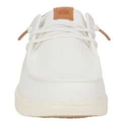 Paul Canvas - White -Hey Dude Store 43151 100 PAULCANVAS WHITE FRONT conversion1