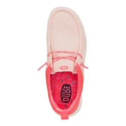 Wendy Hey2O Mesh - Pale Pink/Fiery Pink 20 Wendy Hey2O Mesh - Pale Pink/Fiery Pink -Hey Dude Store 43164 77W WENDYHEY2OMESH PALEPINK FIERYPINK TOP 1