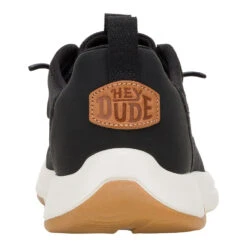 Wally Drift Mesh - Black/White -Hey Dude Store 43165 066 WALLYDRIFTMESH BLACKWHITE BACK