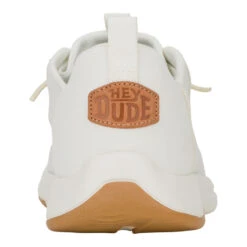 Wally Drift Mesh - White -Hey Dude Store 43165 100 WALLYDRIFTMESH WHITE BACK conversion1