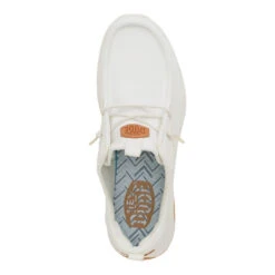 Wally Drift Mesh - White -Hey Dude Store 43165 100 WALLYDRIFTMESH WHITE TOP conversion1