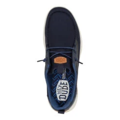 Wally Drift Mesh - Navy Blazer/White -Hey Dude Store 43165 4VE WALLYDRIFTMESH NAVYBLAZERWHITE TOP