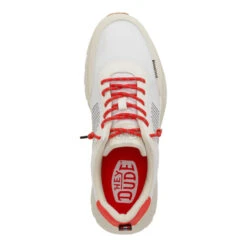 Sirocco Alta Leisure - White/Multi -Hey Dude Store 43170 94S SIROCCOALTALEISURE WHITE MULTI TOP conversion1