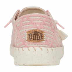 Wendy Funk Coastal Jute - Pink -Hey Dude Store 43182 680 WENDYFUNKCOASTALJUTE PINK BACK