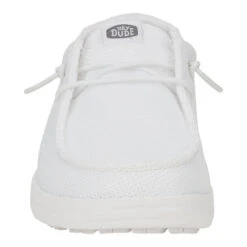 Wendy Work CE Slip Resistant - White -Hey Dude Store 43223 100 WENDYWORKCE WHITE FRONT conversion1