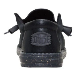 Wally Hex - Black/Black -Hey Dude Store 43293 060 WALLYHEX BLACKBLACK BACK conversion1