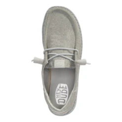 Wendy Funk Holiday Sparkle - Silver -Hey Dude Store 43350 040 WENDYFUNKSPARKLE SILVER TOP conversion1