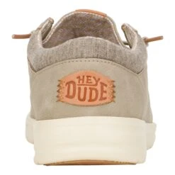 Paul - Taupe Grey -Hey Dude Store 43352 1QQ PAULCLASSIC TAUPEGREY BACK