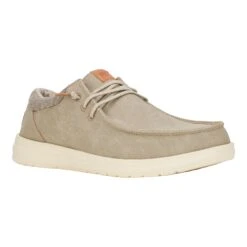 Paul - Taupe Grey -Hey Dude Store 43352 1QQ PAULCLASSIC TAUPEGREY RIGHT 3QTR