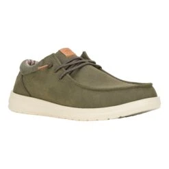 Paul - Olive -Hey Dude Store 43352 337 PAULCLASSIC OLIVE RIGHT 3QTR