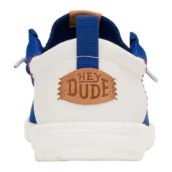 MLB Dodgers™ Wally Funk - Dodgers Royal/White -Hey Dude Store 43606 458 WALLYFUNKMLBDODGERS ROYALWHITE BACK