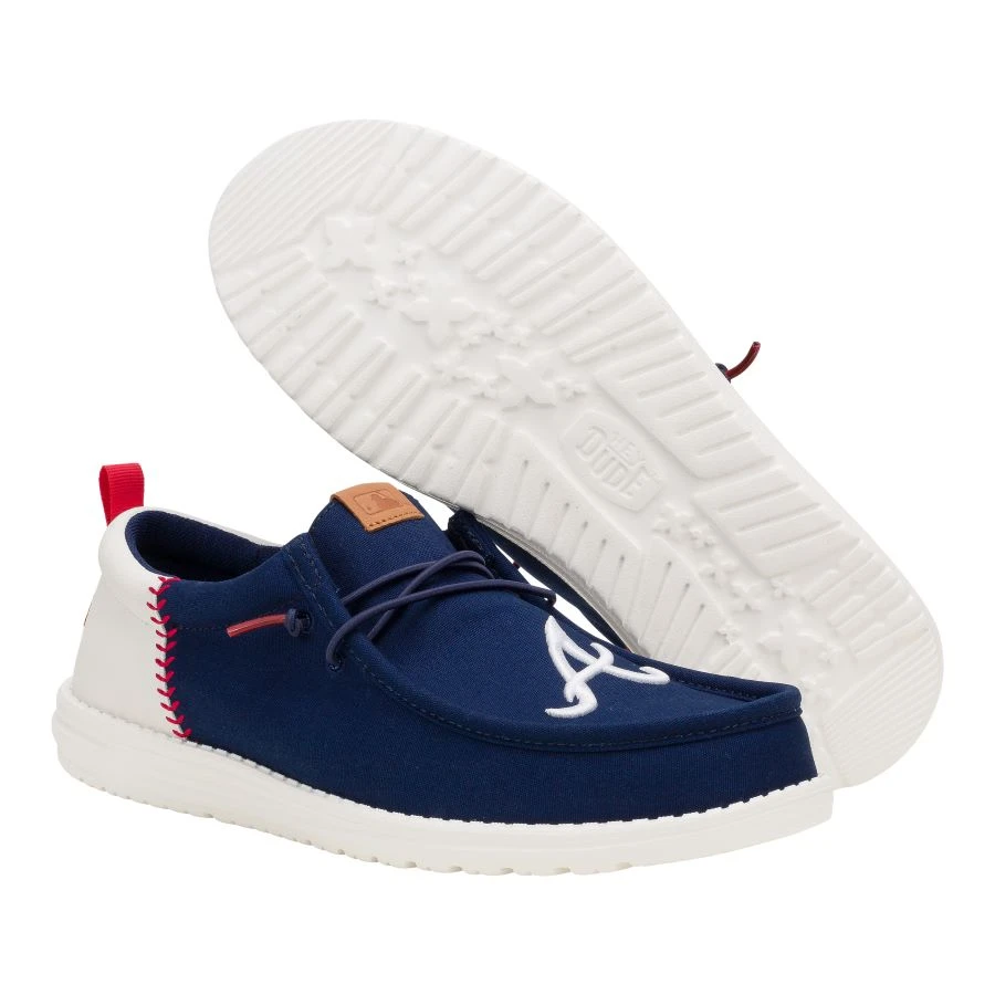 MLB Braves™ Wally Funk - Braves Navy/White 6 MLB Braves™ Wally Funk - Braves Navy/White - Image 4