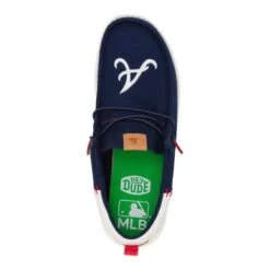 MLB Braves™ Wally Funk - Braves Navy/White 16 MLB Braves™ Wally Funk - Braves Navy/White -Hey Dude Store 43610 462 WALLYFUNKMLBBRAVES NAVYWHITE TOP