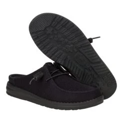 Wendy Slip Stretch Sox - Black 11 Wendy Slip Stretch Sox - Black -Hey Dude Store 43612 001 WENDYSLIPSTRETCHSOX BLACK PAIR BOTTOM