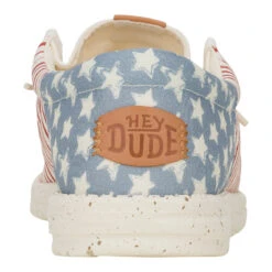Wally Funk Americana Stars - American Flag -Hey Dude Store 43633 9CW WALLYFUNKAMERICANASTARS AMERICANFLAG BACK conversion1