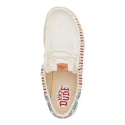 Wally Funk Americana Stars - American Flag -Hey Dude Store 43633 9CW WALLYFUNKAMERICANASTARS AMERICANFLAG TOP conversion1