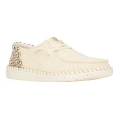 Wendy Funk Coastal Woven - Egret -Hey Dude Store 43635 0NI WENDYFUNKCOASTALWOVEN EGRET MULTI RIGHT 3QTR conversion1