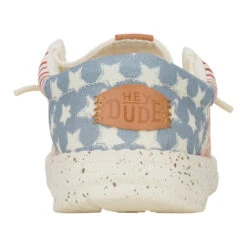 Wally Funk Youth Americana Stars - American Flag -Hey Dude Store 43678 9CW WALLYFUNKYAMERICANASTARS AMERICANFLAG BACK conversion1