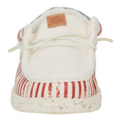 Wally Funk Youth Americana Stars - American Flag -Hey Dude Store 43678 9CW WALLYFUNKYAMERICANASTARS AMERICANFLAG FRONT conversion1