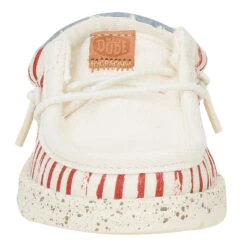 Wally Funk Toddler Americana Stars - American Flag -Hey Dude Store 43679 9CW WALLYFUNKTAMERICANASTARS AMERICANFLAG FRONT conversion1