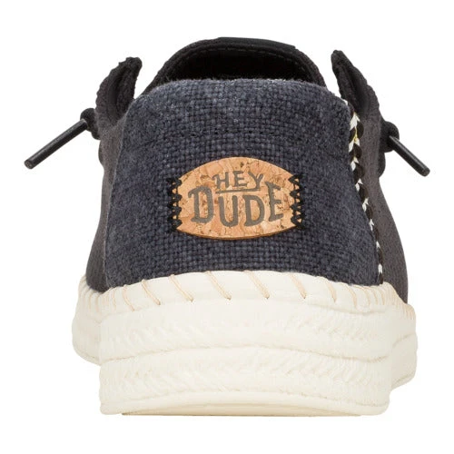 Wendy Espadrille Woven - Black 8 Wendy Espadrille Woven - Black - Image 6