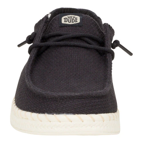 Wendy Espadrille Woven - Black 7 Wendy Espadrille Woven - Black - Image 5