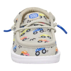 Wally Toddler Trucks - Stone/Multi 13 Wally Toddler Trucks - Stone/Multi -Hey Dude Store 43688 1WC WALLYTTRUCKS STONEMULTI FRONT conversion1