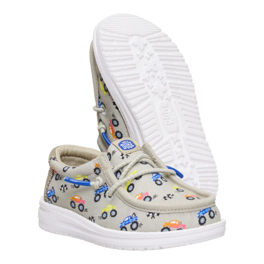 Wally Toddler Trucks - Stone/Multi 5 Wally Toddler Trucks - Stone/Multi - Image 3