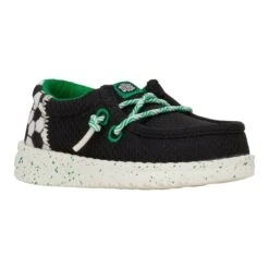 Wally Funk Toddler Sports - Black -Hey Dude Store 43689 001 WALLYFUNKTSPORTS BLACK RIGHT 3QTR